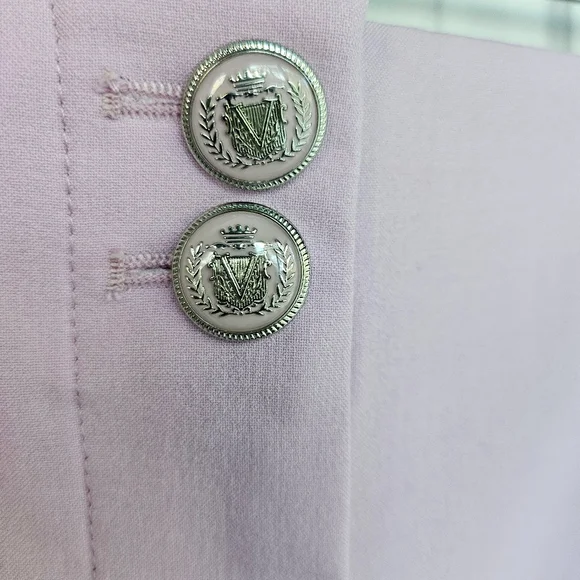 NWT. VERONICA BEARD Kean Cropped Pant In Barely Orchid - Picture 11 of 14